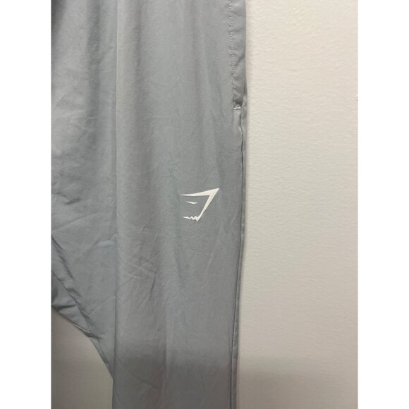 Gymshark Mens Lightweight Grey Joggers With Elastic Waist & Pockets - Picture 5 of 8